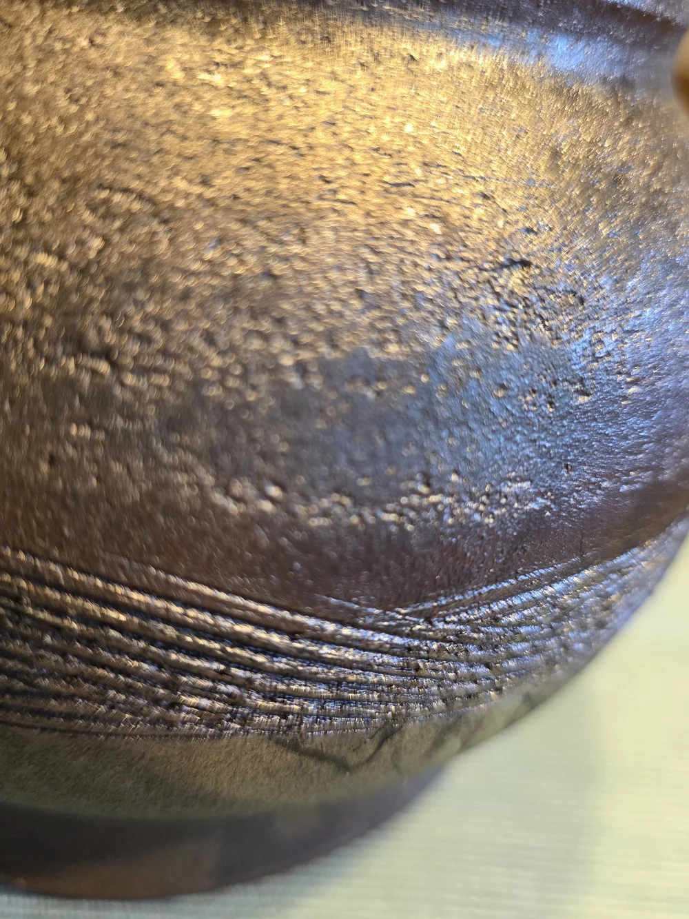 Raku Pottery Planter Pot Vase